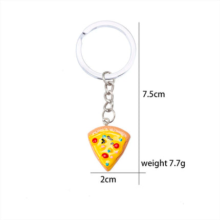Pizza Keychain