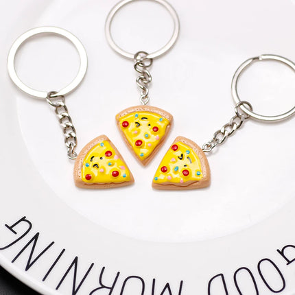 Pizza Keychain
