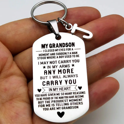 Grandson Keychain
