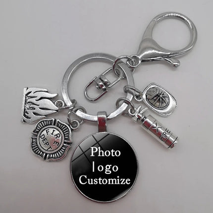 Firefighter Keychain