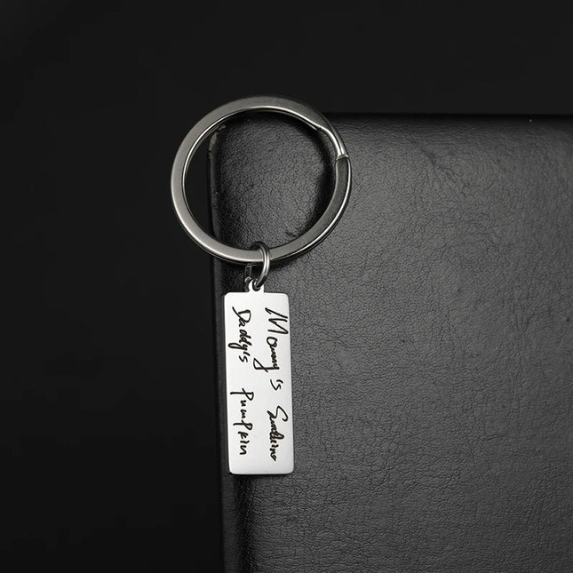 Handwriting Keychain