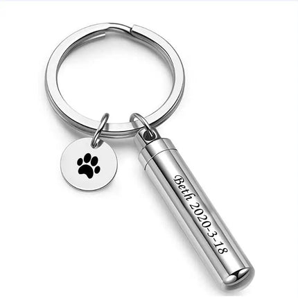 Dog Ashes Keychain