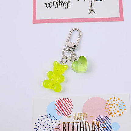 Gummy Bear Keychain