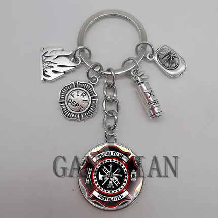 Firefighter Keychain