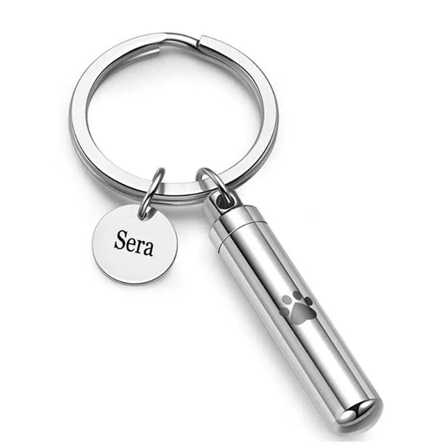 Dog Ashes Keychain