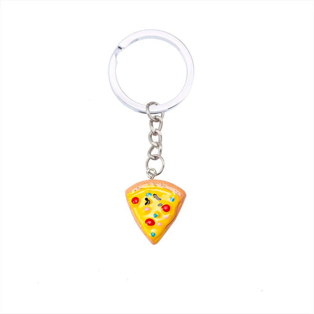 Pizza Keychain