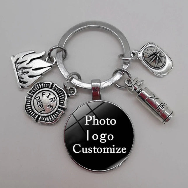 Firefighter Keychain
