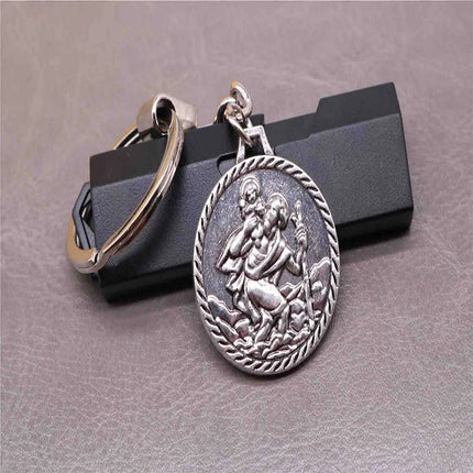 St Christopher Keychain