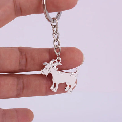 Goat Keychain
