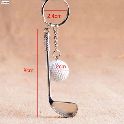 Golf Ball Keychain