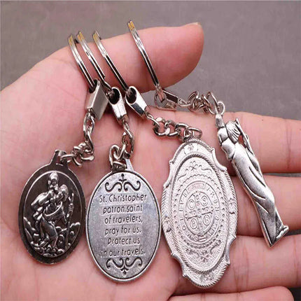 St Christopher Keychain