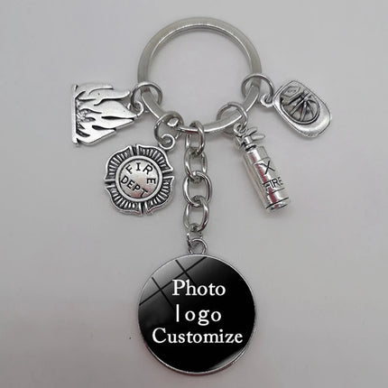 Firefighter Keychain
