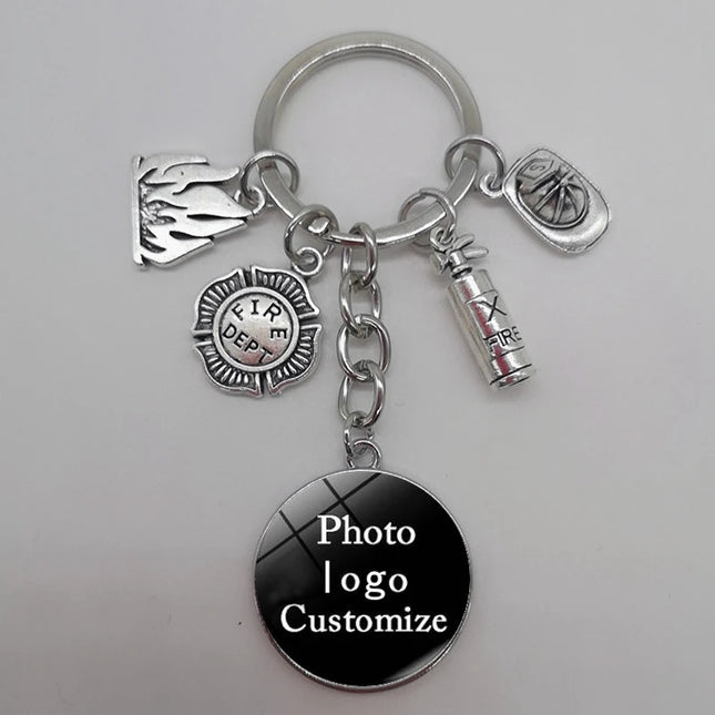 Firefighter Keychain