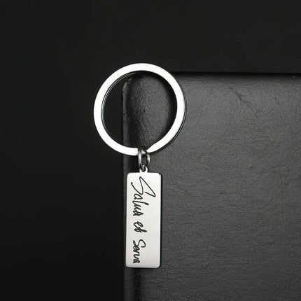 Handwriting Keychain