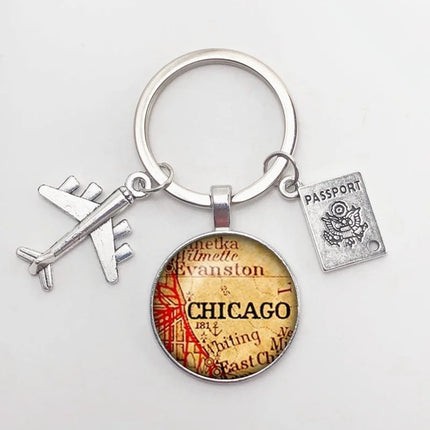 Chicago Keychain