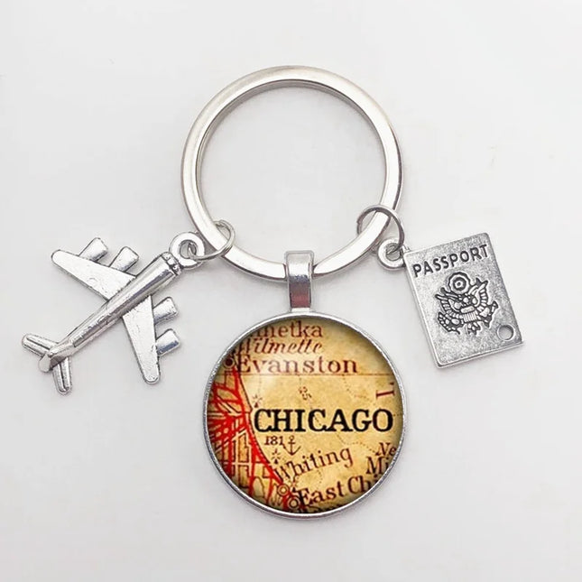 Chicago Keychain