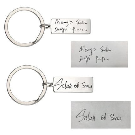Handwriting Keychain