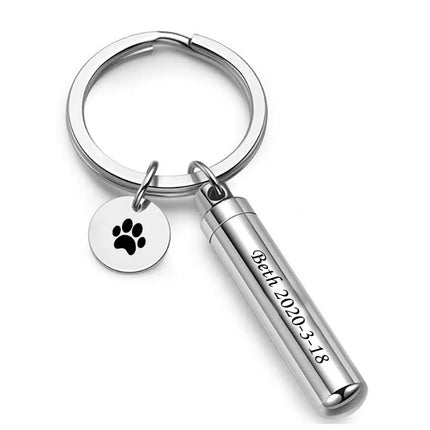 Dog Ashes Keychain
