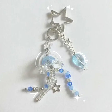 Jellyfish Keychain