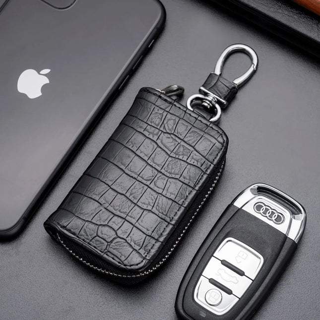 Black Keychain Wallet
