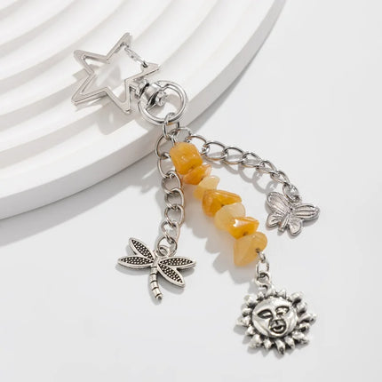 Sun And Moon Keychain