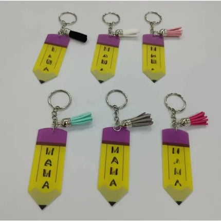 Pencil Keychain