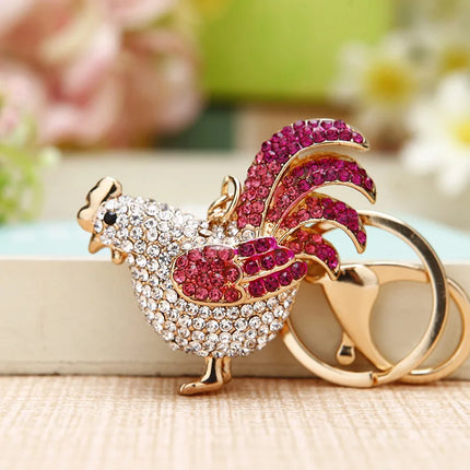 Rooster Keychain