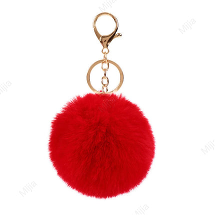 Pom Pom Keychain