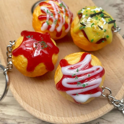 Takoyaki Keychain