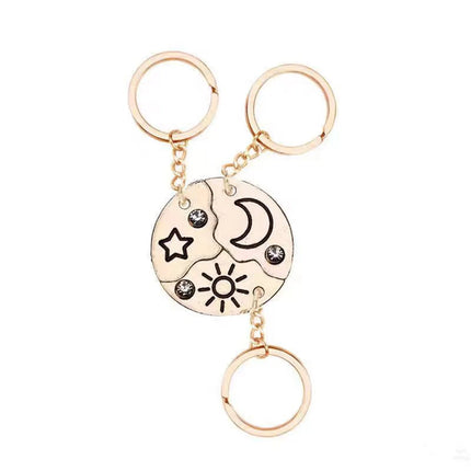 Best Friend Keychains For 3