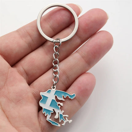 Greece Keyring