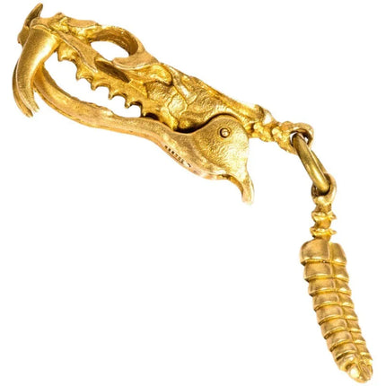 Rattlesnake Keychain