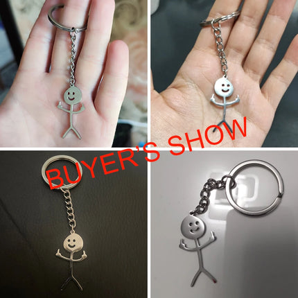 Middle Finger Keychain