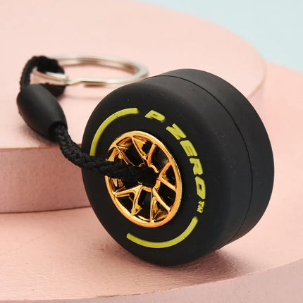 F1 Tire Keychain