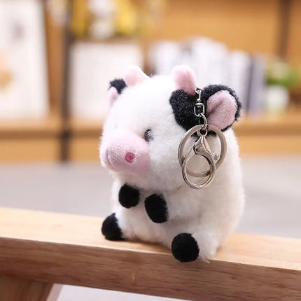 Cow Keychain