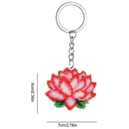 Cross Stitch Keychain