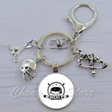 Hockey Keychain