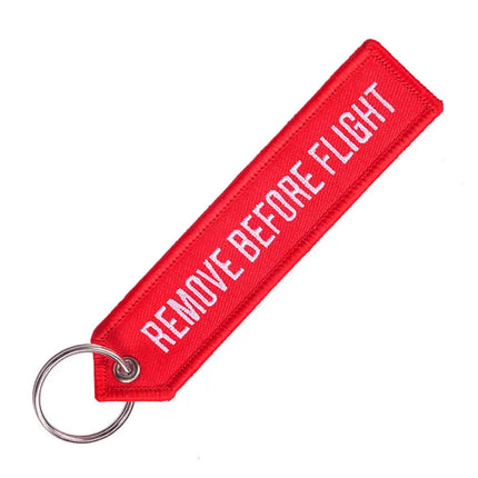 Flight Tag Keychain