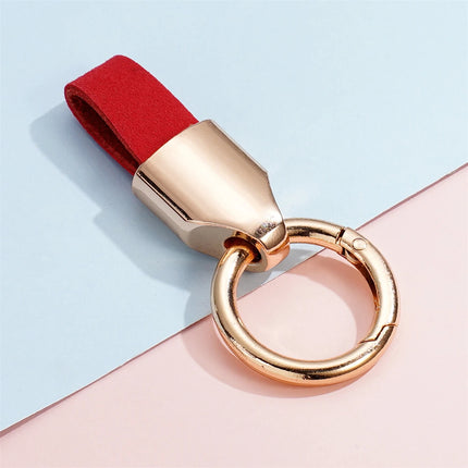 Cowhide Keychain