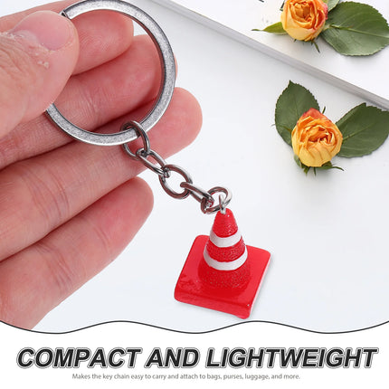 Traffic Cone Keychain
