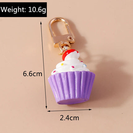 Cupcake Keychain