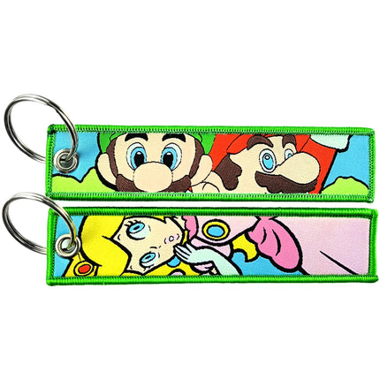 Embroidered Key Tags