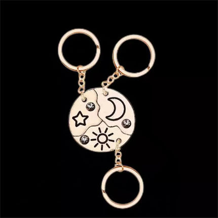 Best Friend Keychains For 3