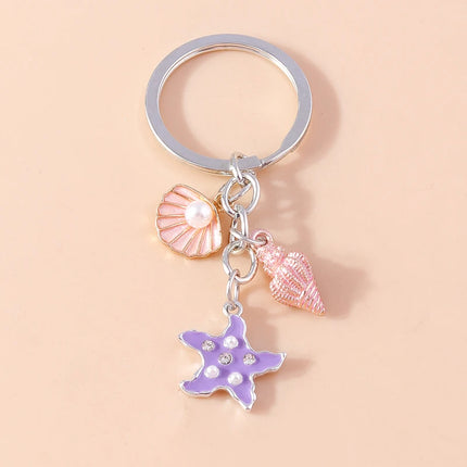 Starfish Keychain