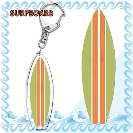 Surfing Keychain