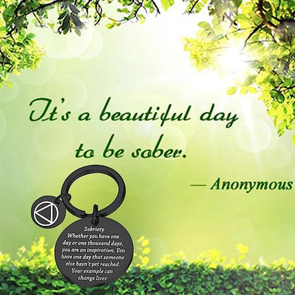 Sobriety Keychain