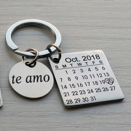 Anniversary Keychain