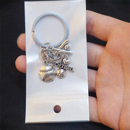 Softball Keychains