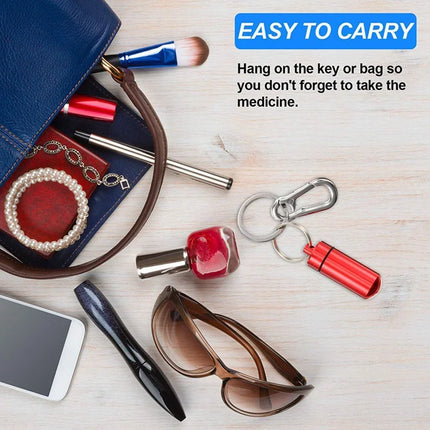 Keychain Pill Holder