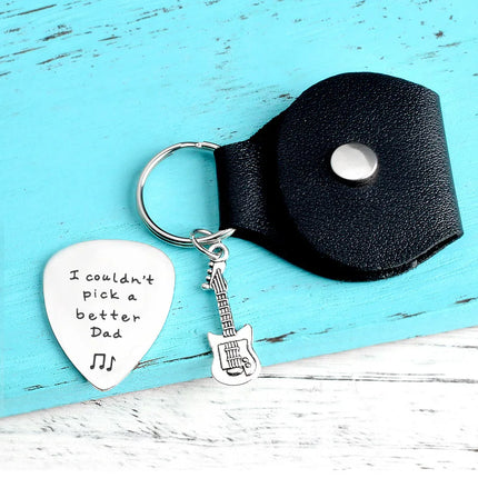 Guitar Pick Keychain